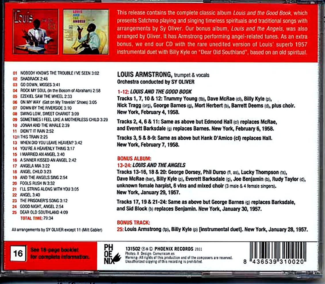 Louis Armstrong & His All-Stars, The Sy Oliver Choir - Louis And The Good Book