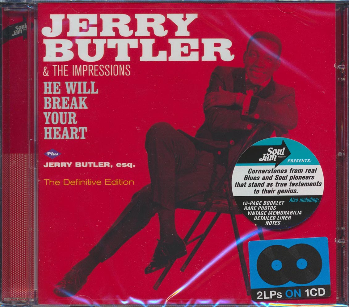 Jerry Butler - He Will Break Your Heart + Jerry Butler, Esq.