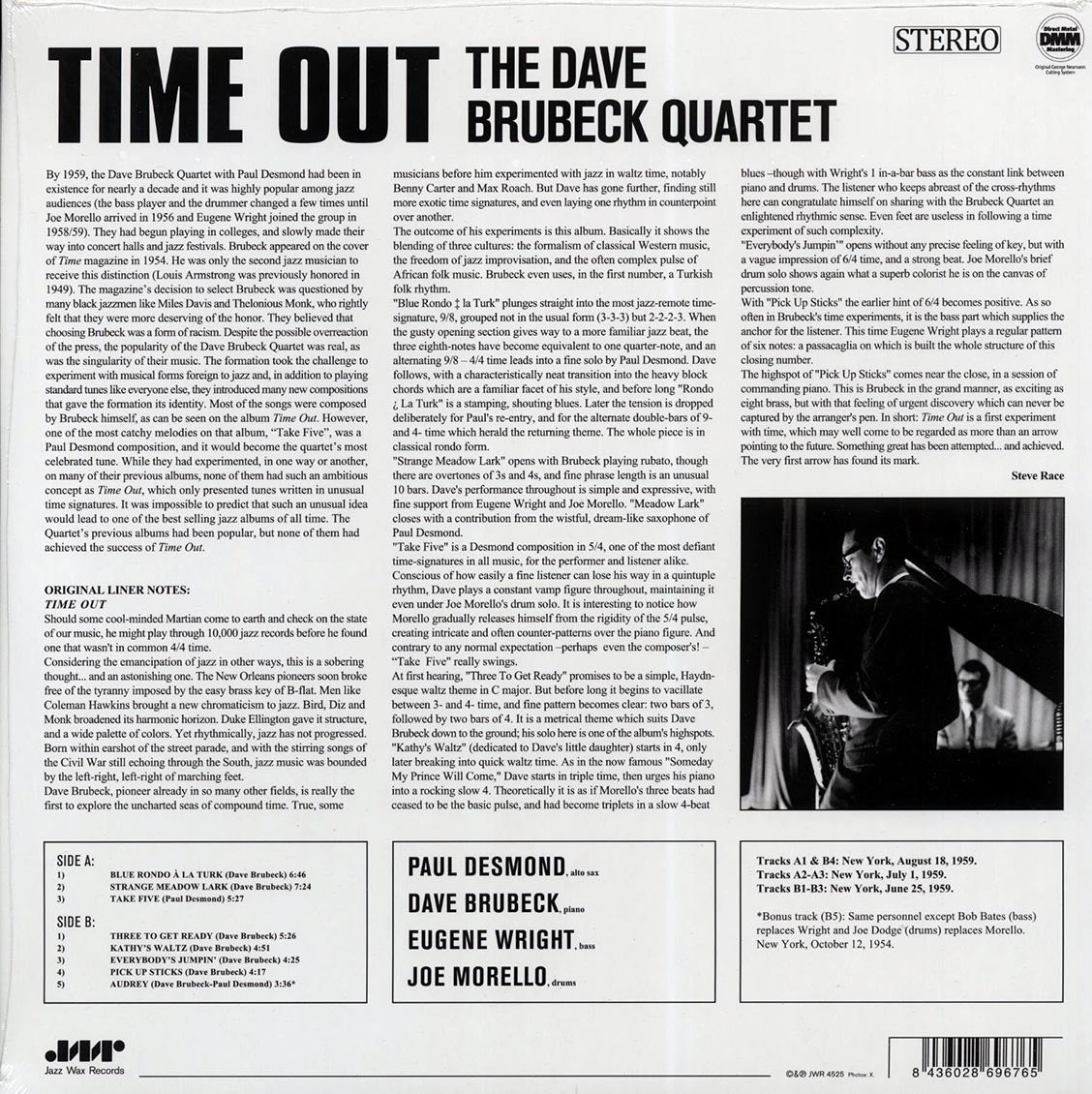 The Dave Brubeck Quartet - Time Out (180g)