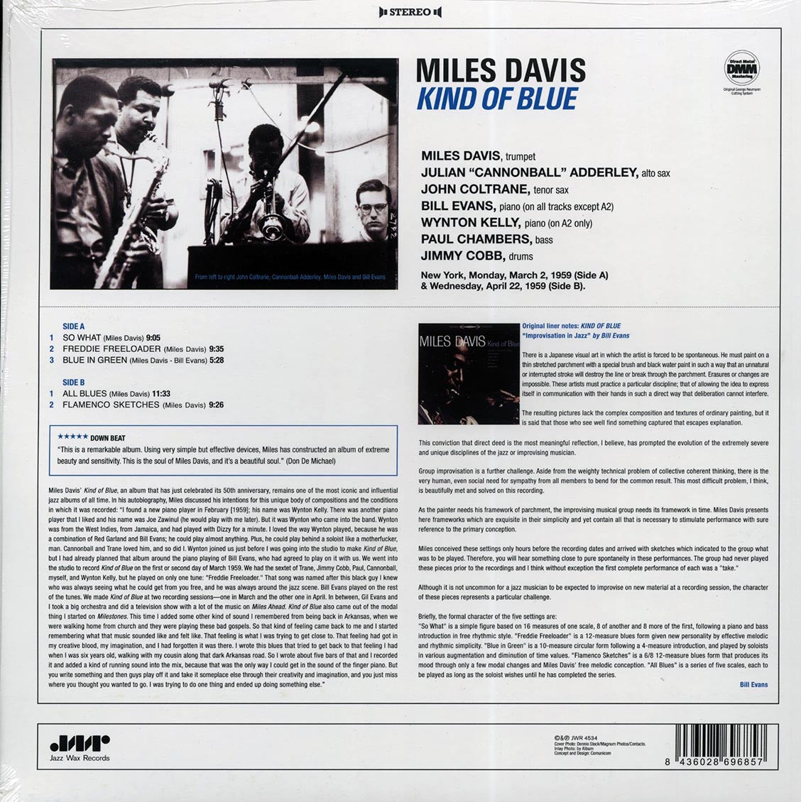Miles Davis - Kind Of Blue (ltd. ed.) (180g) (remastered)