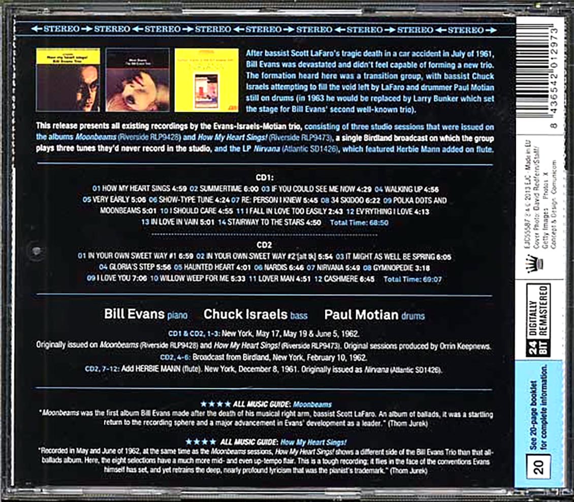 Bill Evans Trio, Chuck Israels, Paul Motian - Complete Recordings (2xCD)