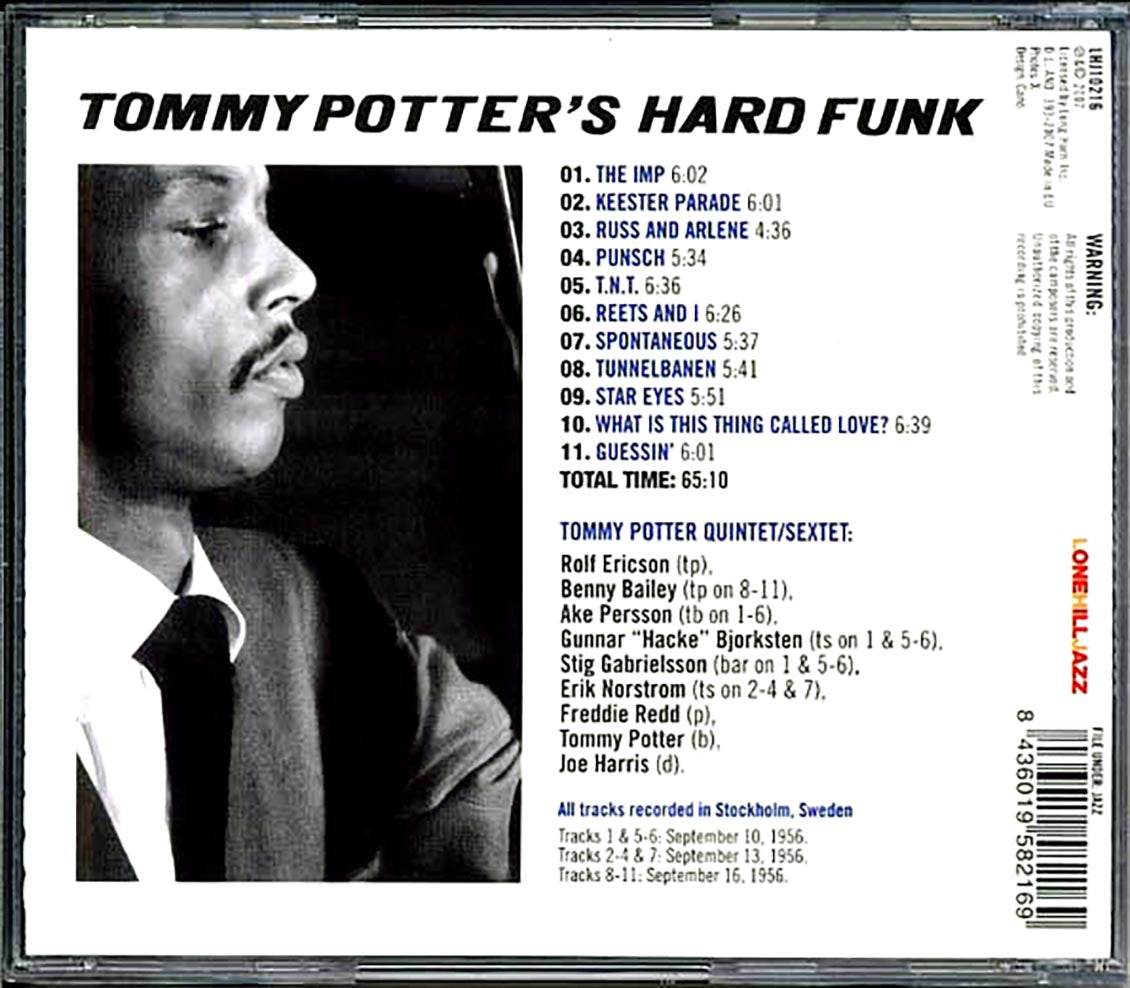Tommy Potter - Tommy Potter's Hard Funk