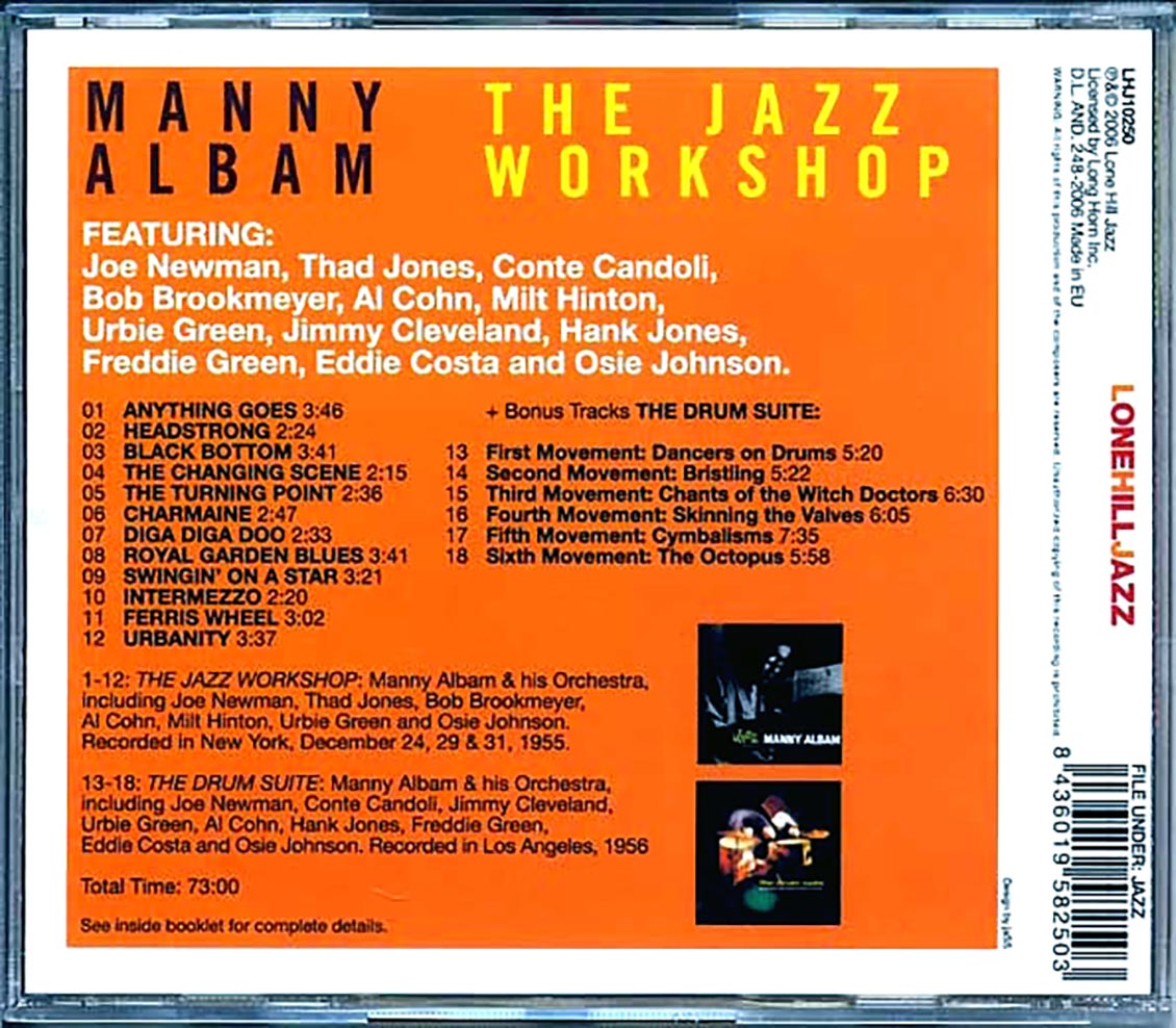 Manny Albam - The Jazz Workshop