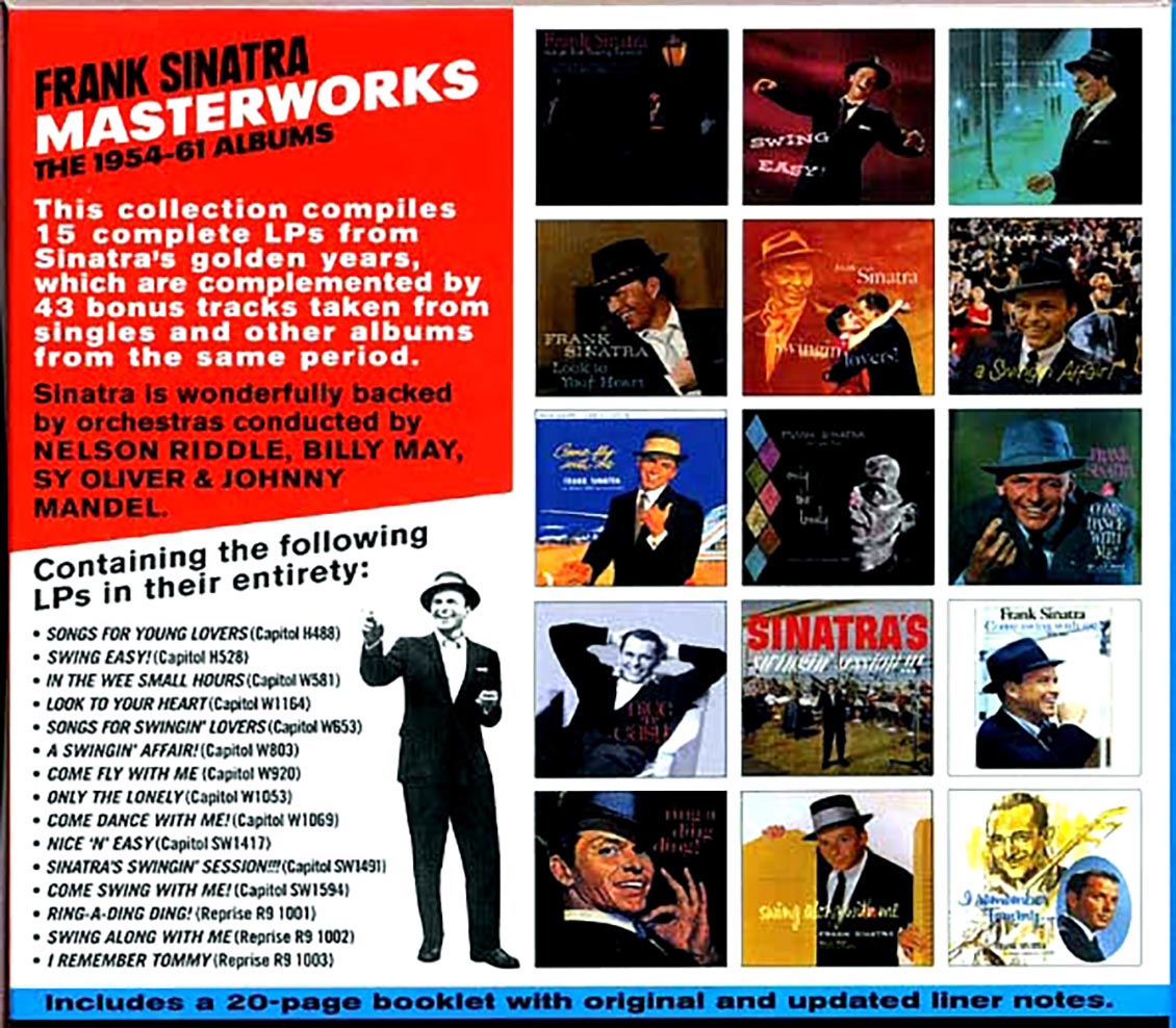 Frank Sinatra - Masterworks: The 1954-61 Albums (9xCD) (box set)