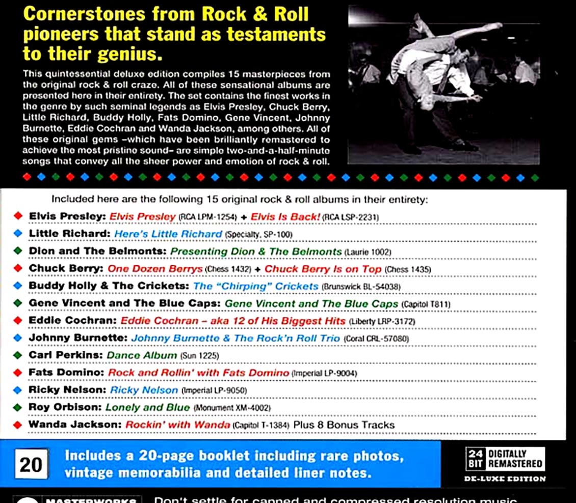 Various - An Easy Introduction To Rock & Roll: Top-15 Albums (8xCD)