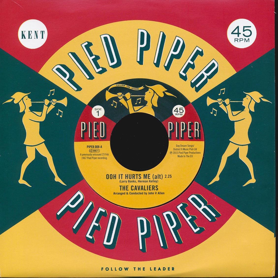 The Cavaliers - Ooh It Hurts Me (Alternate) / Willie Kendrick - Time Changes Things