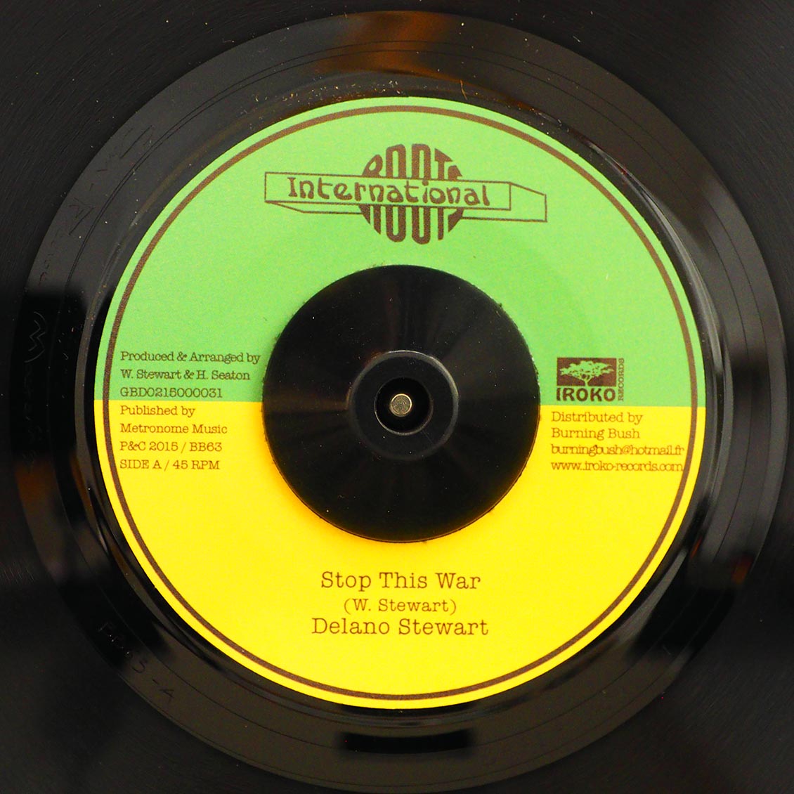 Delano Stewart - Stop This War / Version