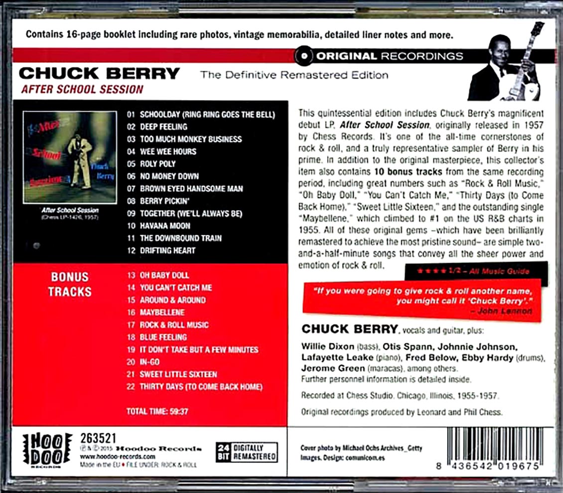 Chuck Berry - After School Session (22 tracks) (remastered)