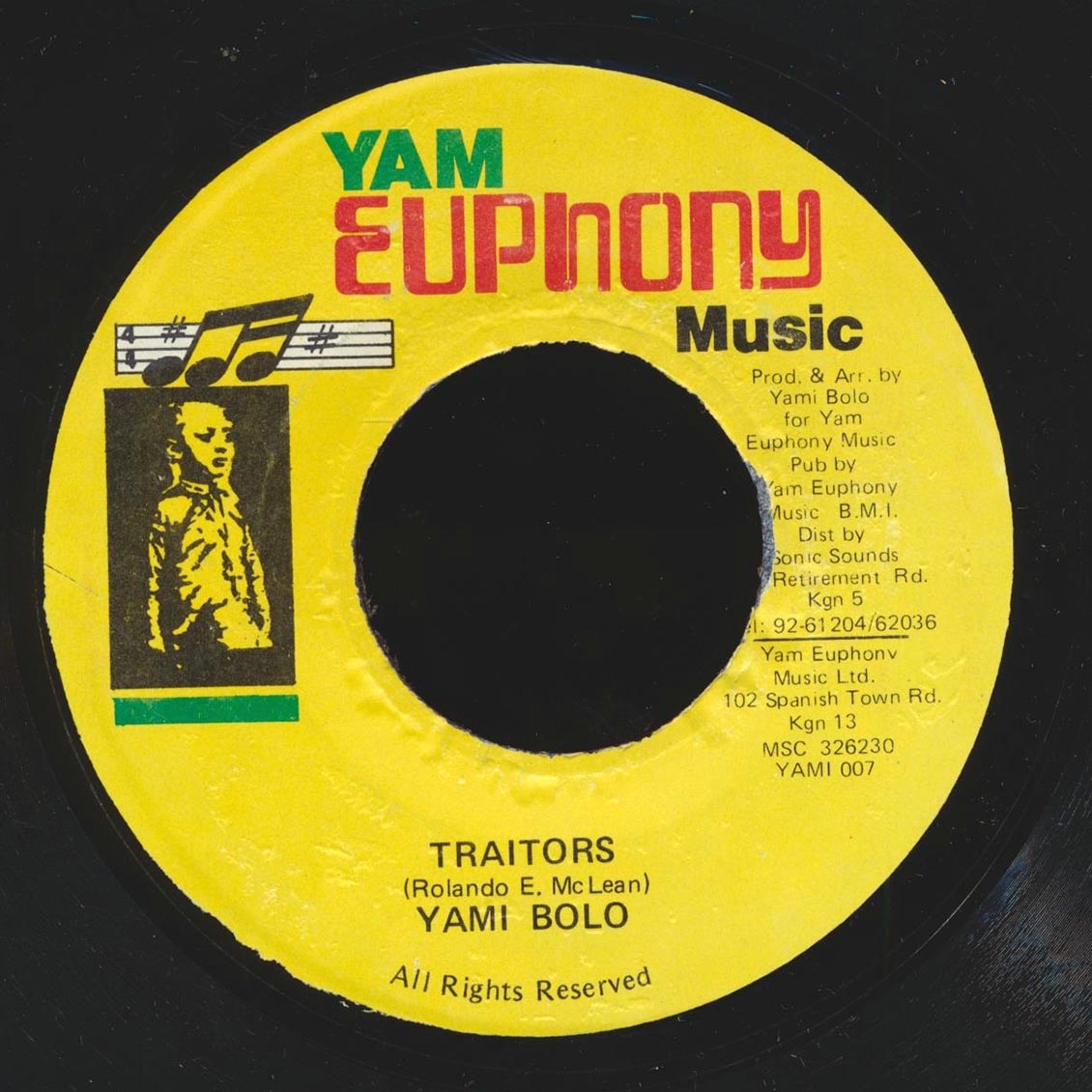 Yami Bolo - Traitors / Version (orig. press)