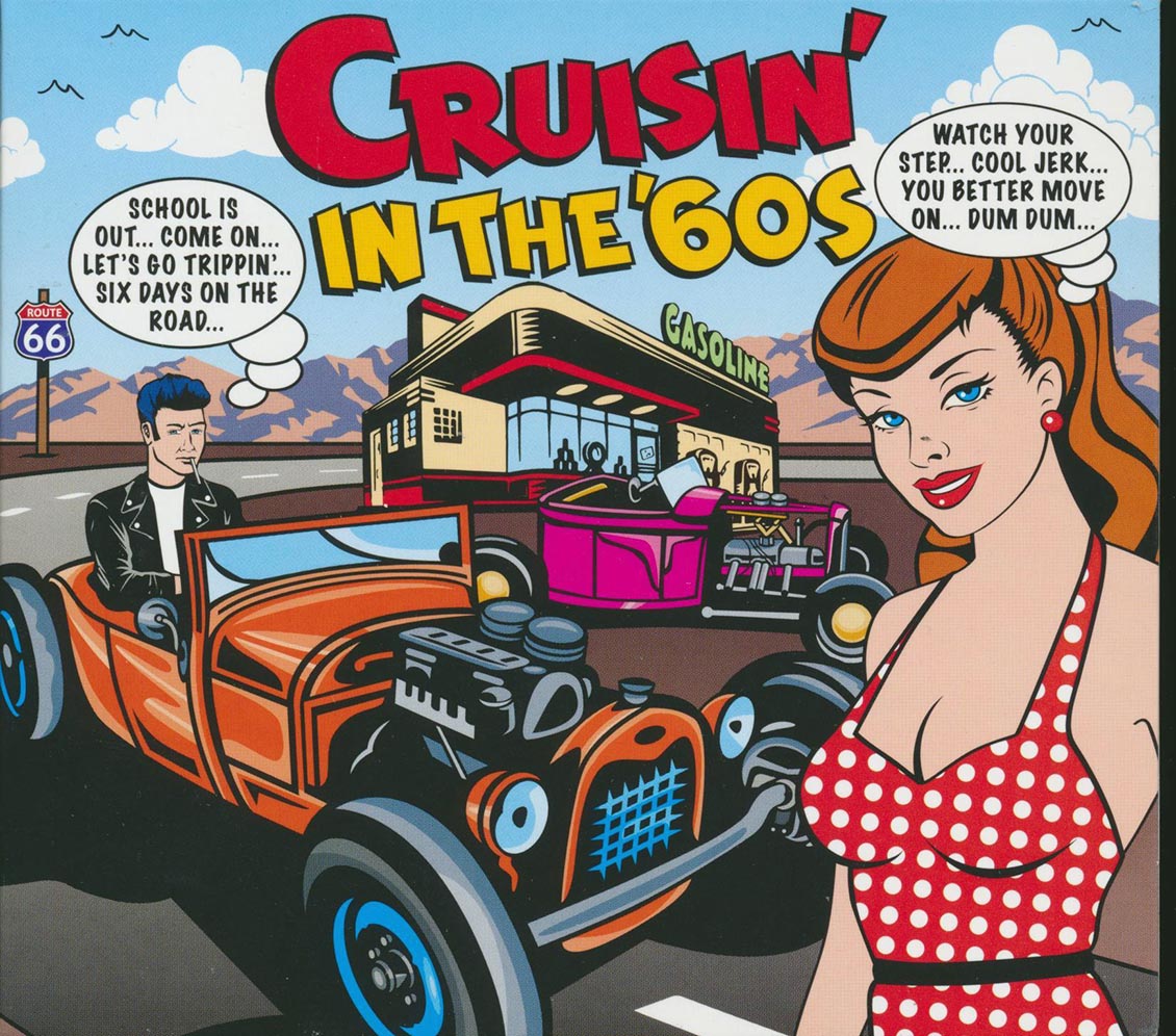 Various - Cruisin' In The 60s (75 tracks) (3xCD) (deluxe 3-fold digipak)