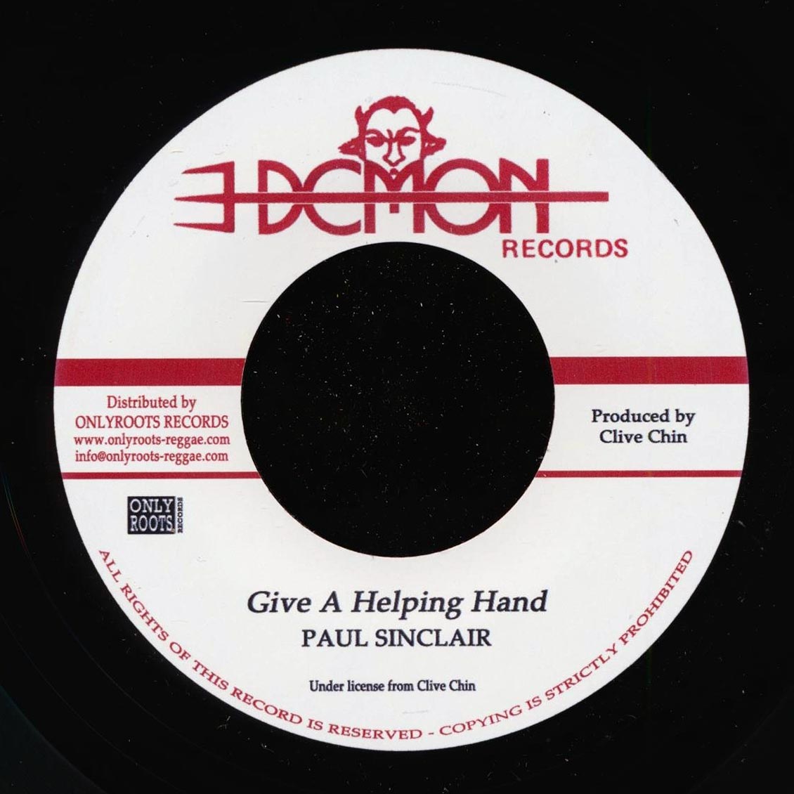 Paul Sinclair - Give A Helping Hand / Version (France press)