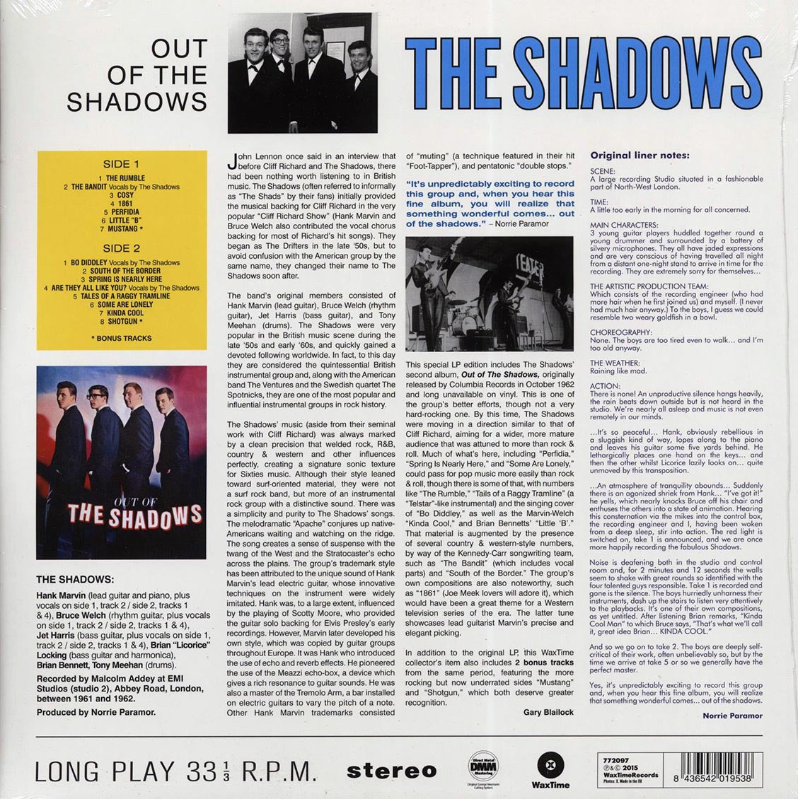The Shadows - Out Of The Shadows (ltd. ed.) (180g)