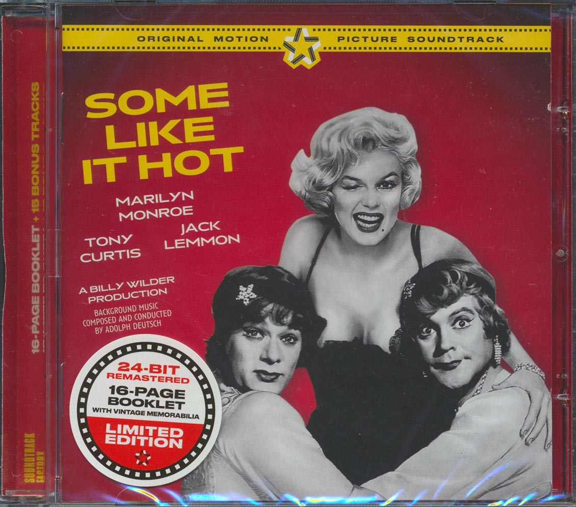 Adolph Deutsch, Marilyn Monroe, Matty Malneck & His Orchestra - Some Like It Hot: Original Motion Picture Soundtrack (35 tracks) (ltd. ed.) (incl. large booklet) (remastered)