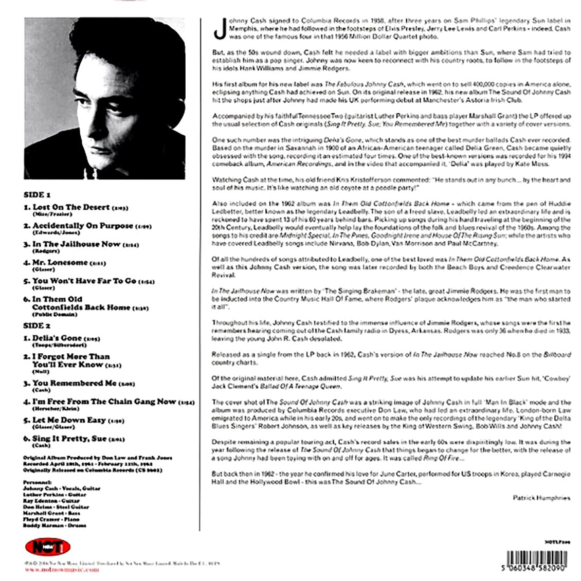 Johnny Cash - The Sound Of Johnny Cash (180g)