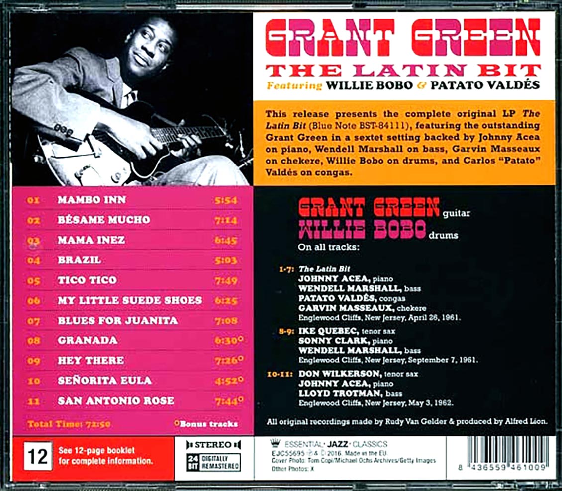 Grant Green - The Latin Bit: Featuring Willie Bobo & Patato Valdes (remastered)