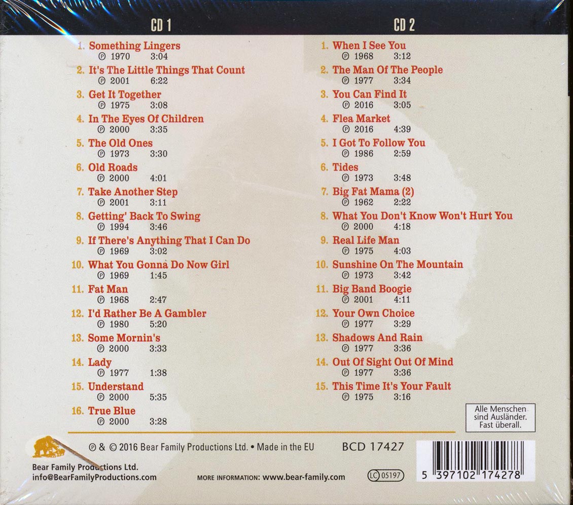 Bill Ramsey - My Words (2xCD) (incl. large booklet)