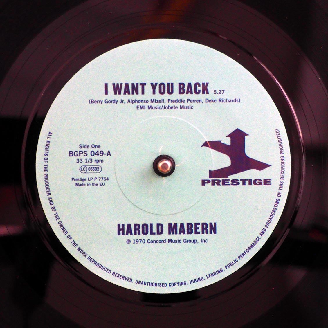 Harold Mabern - I Want You Back / Funk Inc - Sister Janie