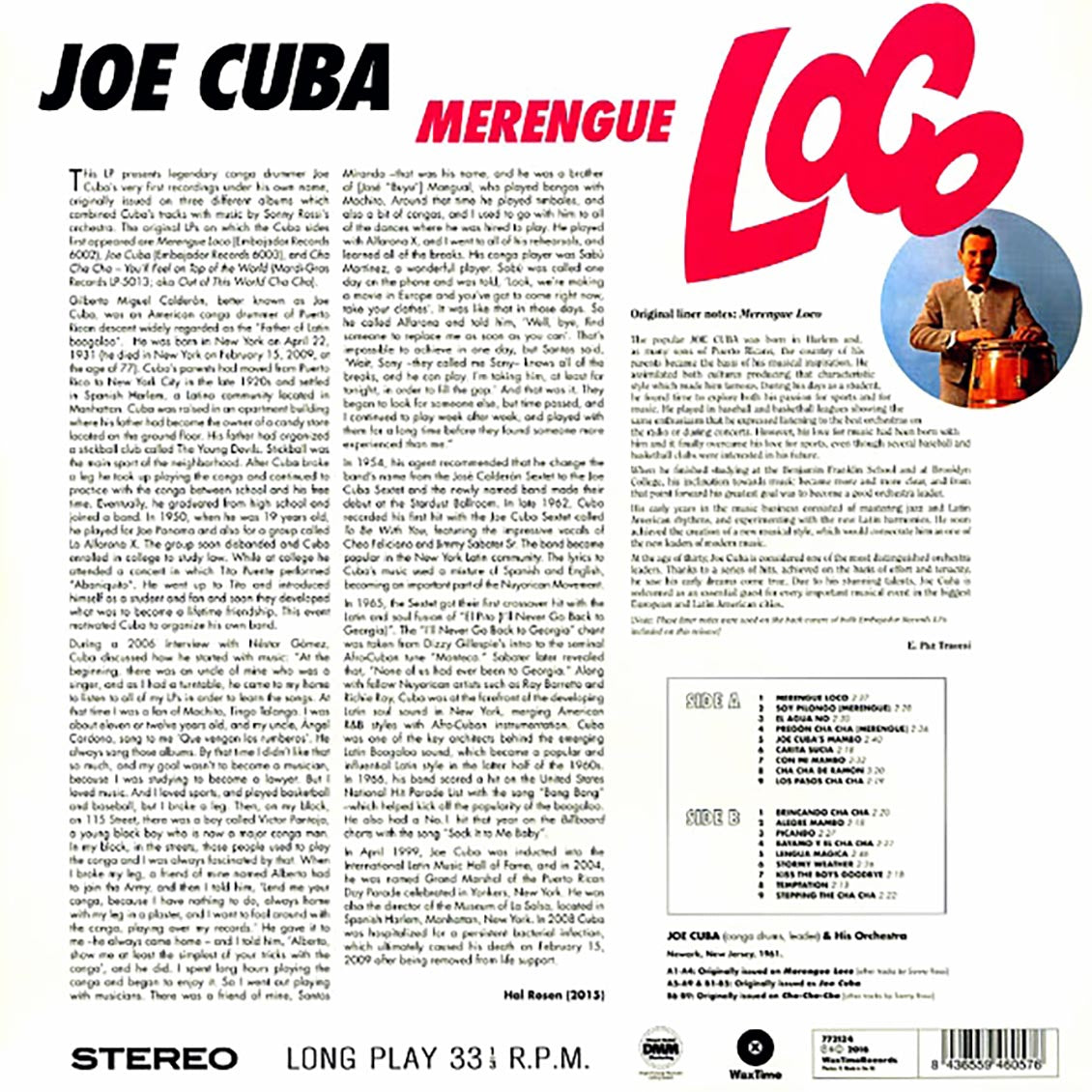 Joe Cuba - Merengue Loco (ltd. ed.) (180g)