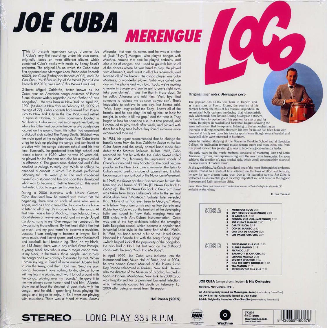 Joe Cuba - Merengue Loco (ltd. ed.) (180g)
