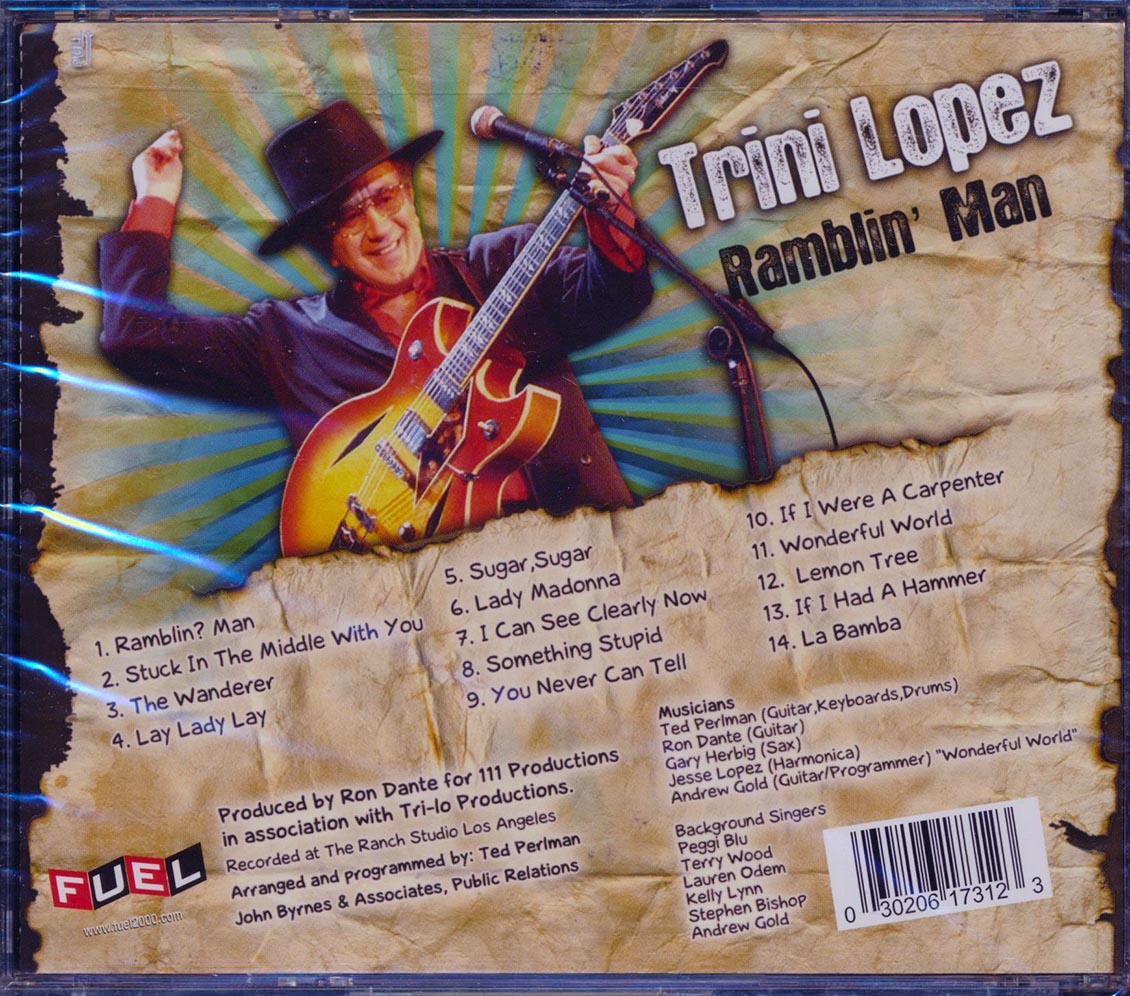 Trini Lopez - Ramblin' Man