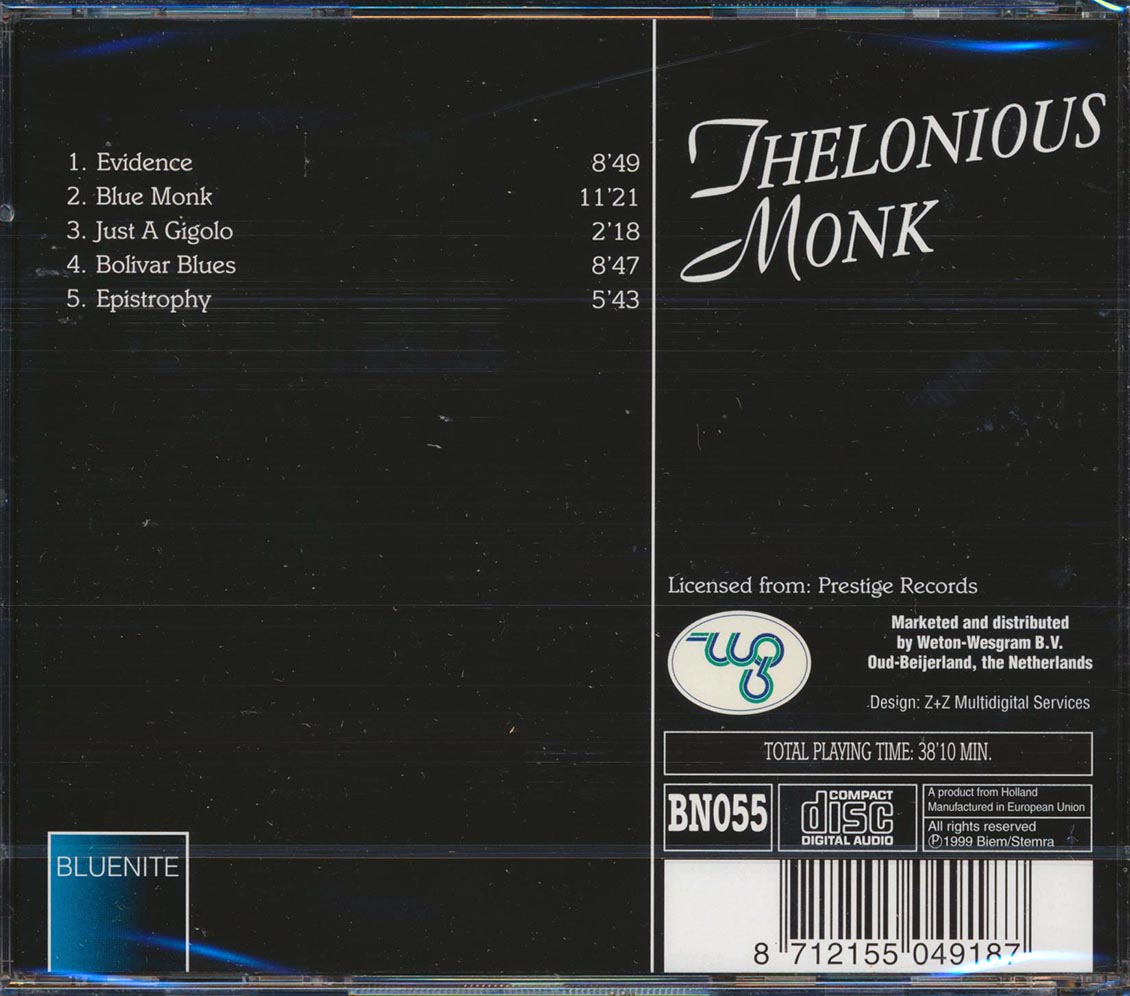 Thelonious Monk - Thelonious Monk