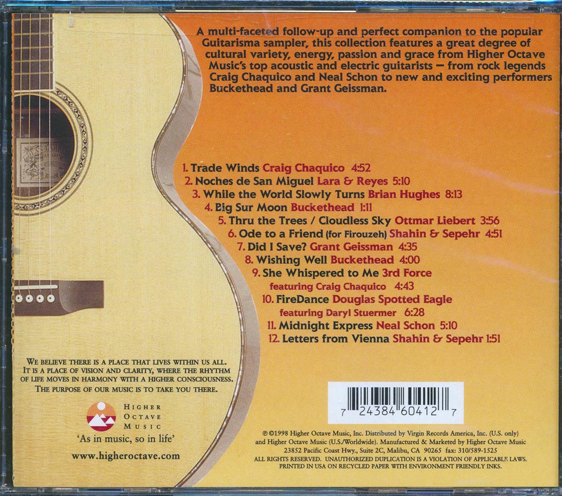 Craig Chaquico, Neal Schon, Ottmar Liebert, Etc. - Guitarisma 2