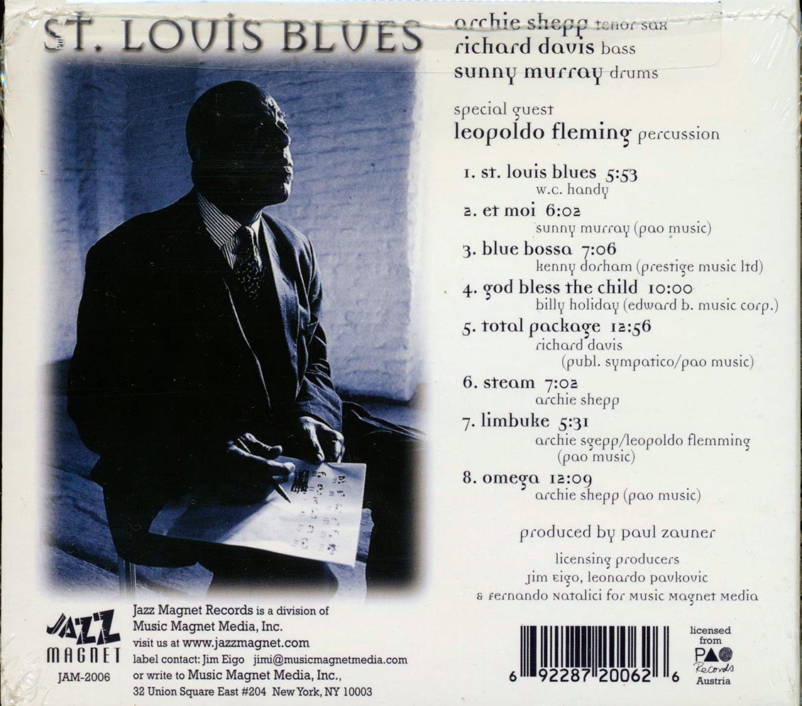 Archie Shepp, Richard Davis, Sunny Murray - St. Louis Blues