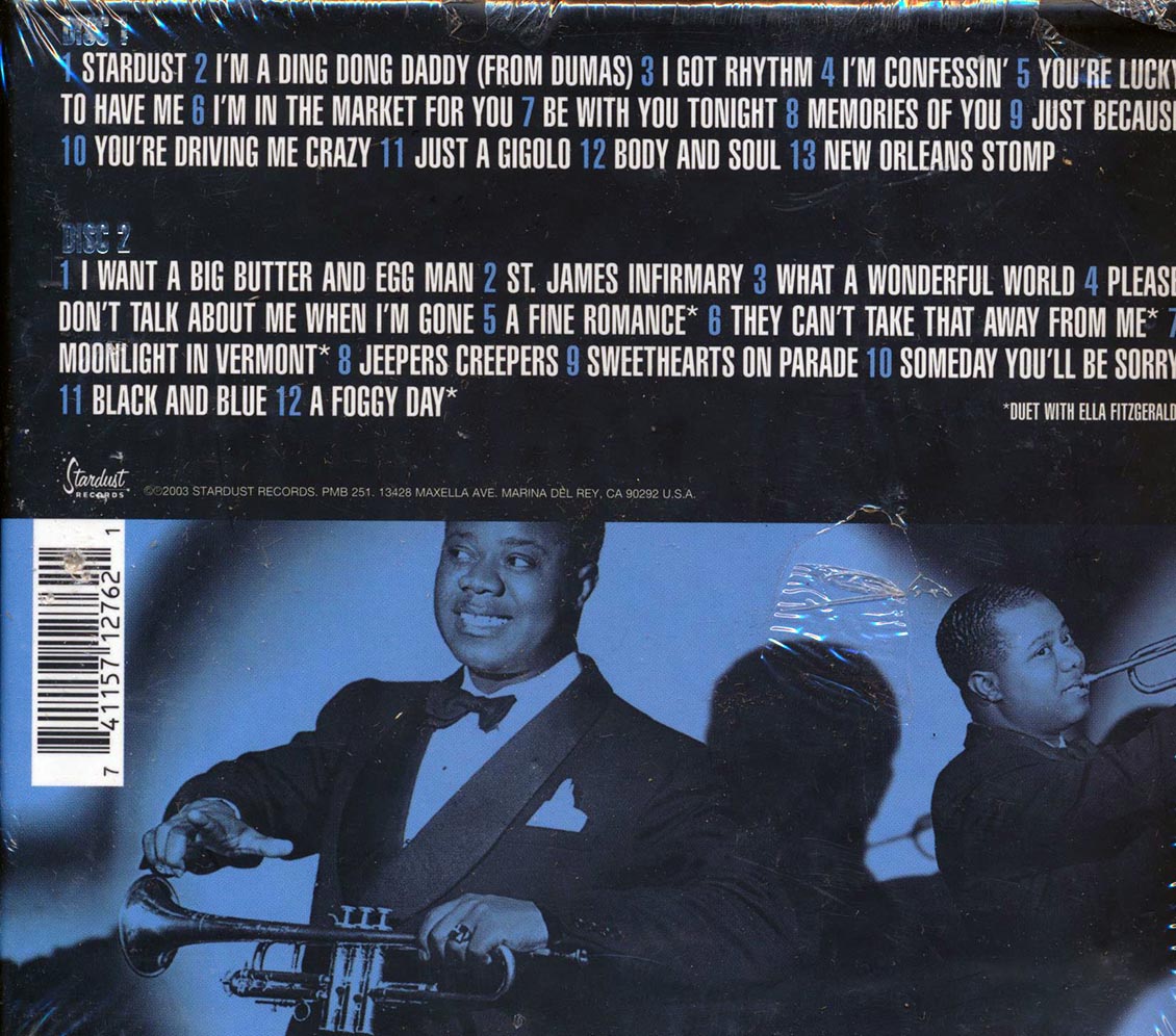 Louis Armstrong - The Essential Collection (25 tracks) (2xCD) (box set) (deluxe edition) (remastered)