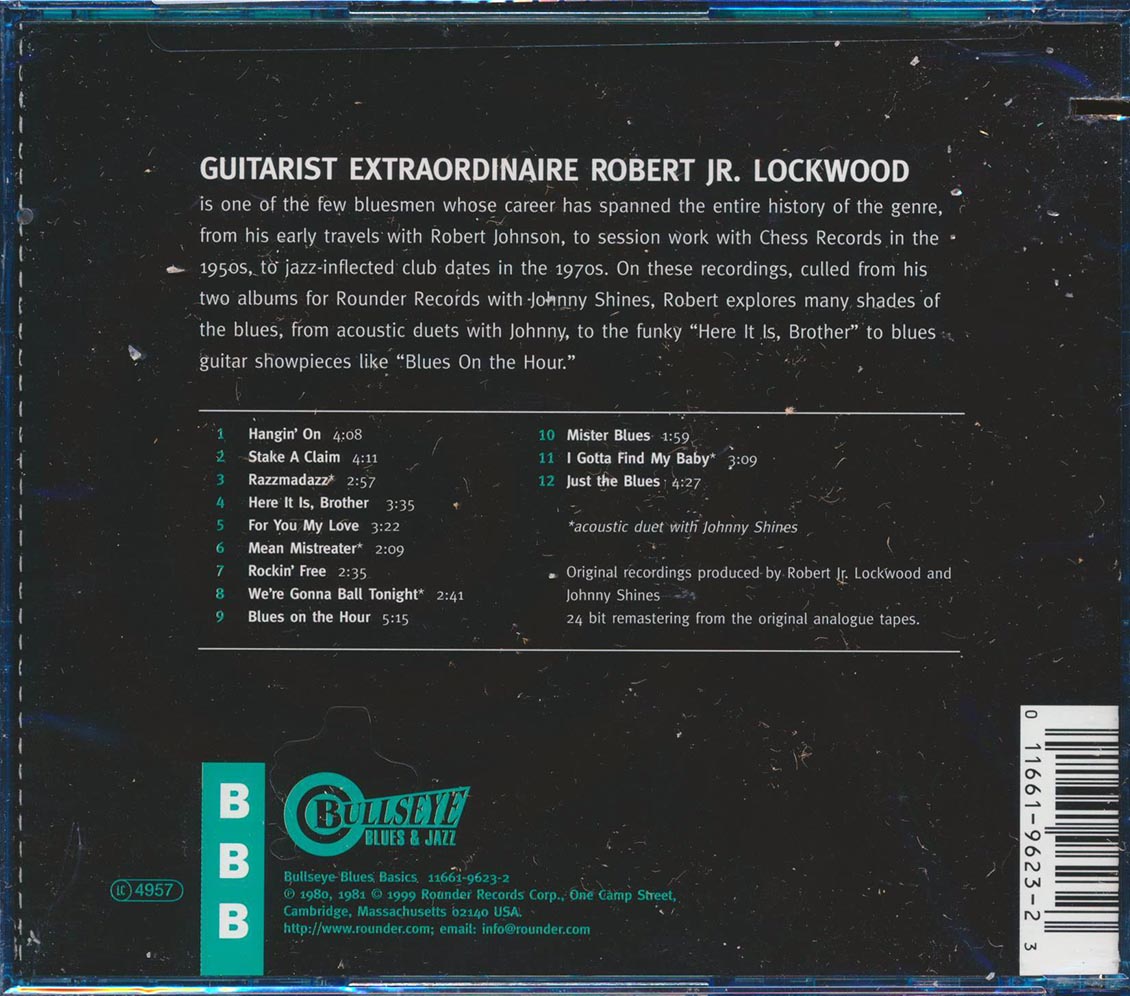 Robert Jr. Lockwood - Just The Blues (marked/ltd stock)