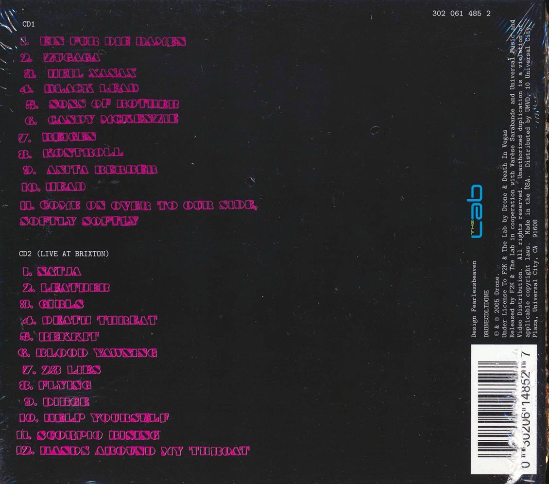 Death In Vegas - Satan's Circus (23 tracks) (2xCD) (marked/ltd stock) (deluxe 3-fold digipak)