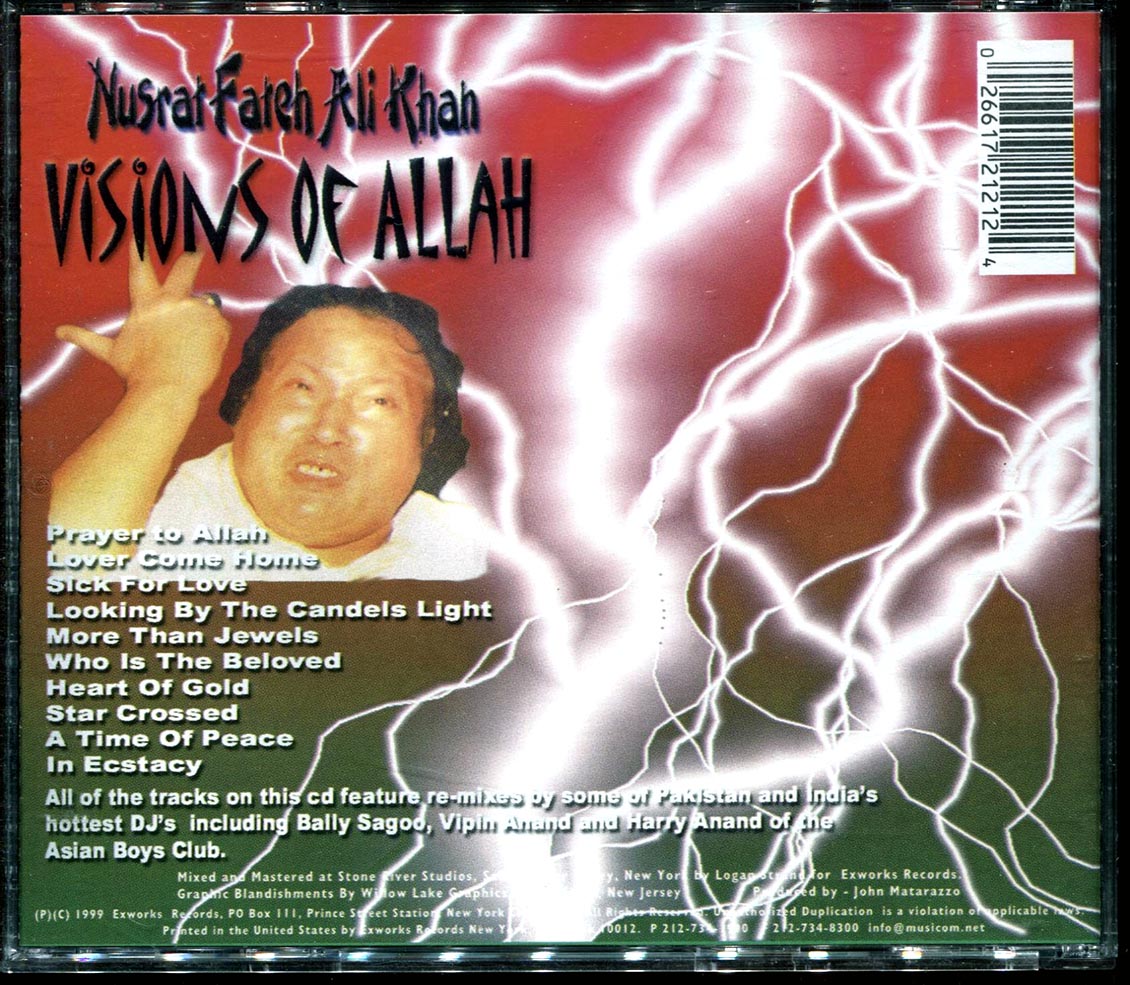 Nusrat Fateh Ali Kahn - Visions Of Allah