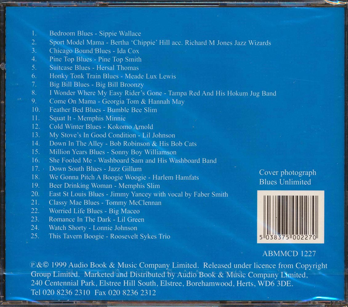 Big Boy Broonzy, Sonny Boy Williamson, Memphis Minnie, Etc. - Chicago Urban Blues (25 tracks)