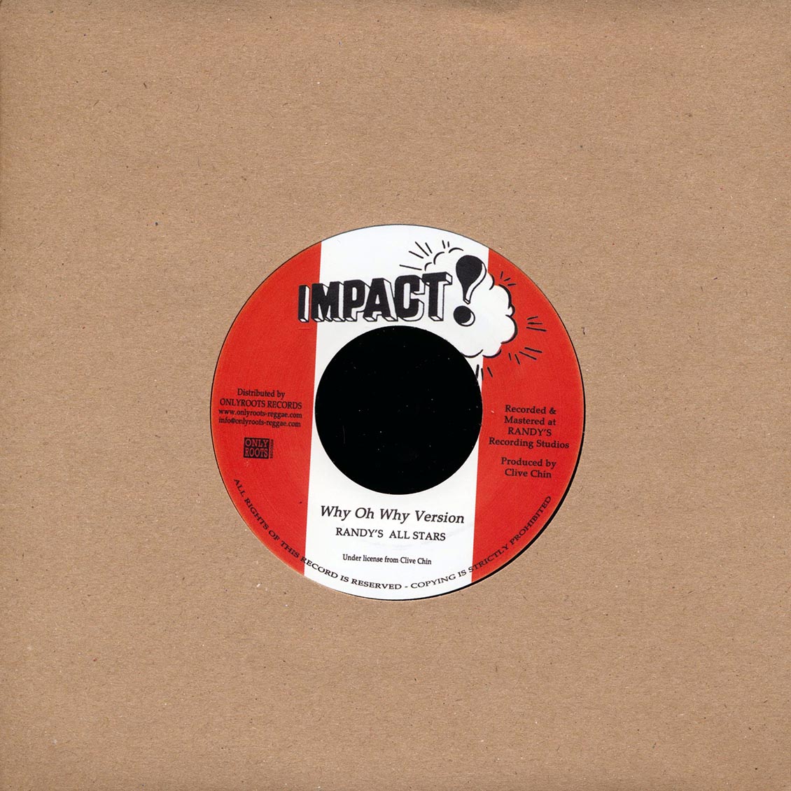 Ras Dawkins & The Wailers - Why Oh Why / Version