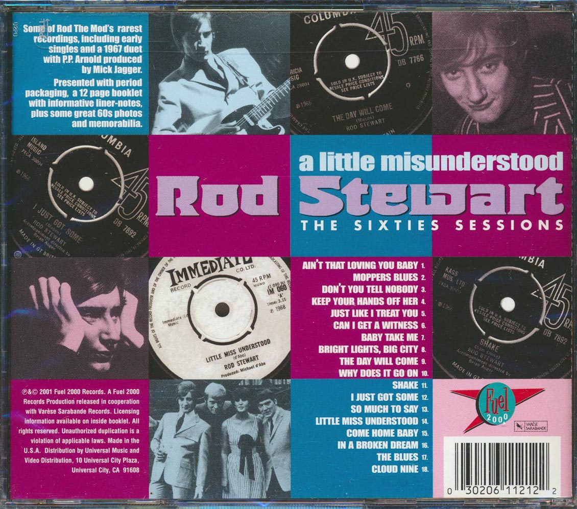 Rod Stewart - A Little Misunderstood: The Sixties Sessions (incl. large booklet)