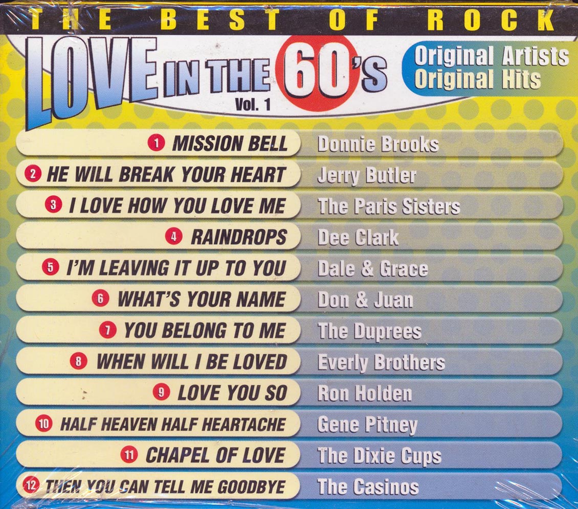The Everly Brothers, Gene Pitney, Jerry Butler, Etc. - Love In The 60's: The Best Of Rock