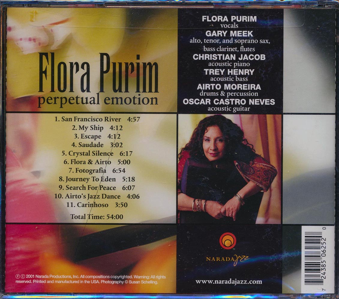 Flora Purim - Perpetual Emotion (marked/ltd stock)