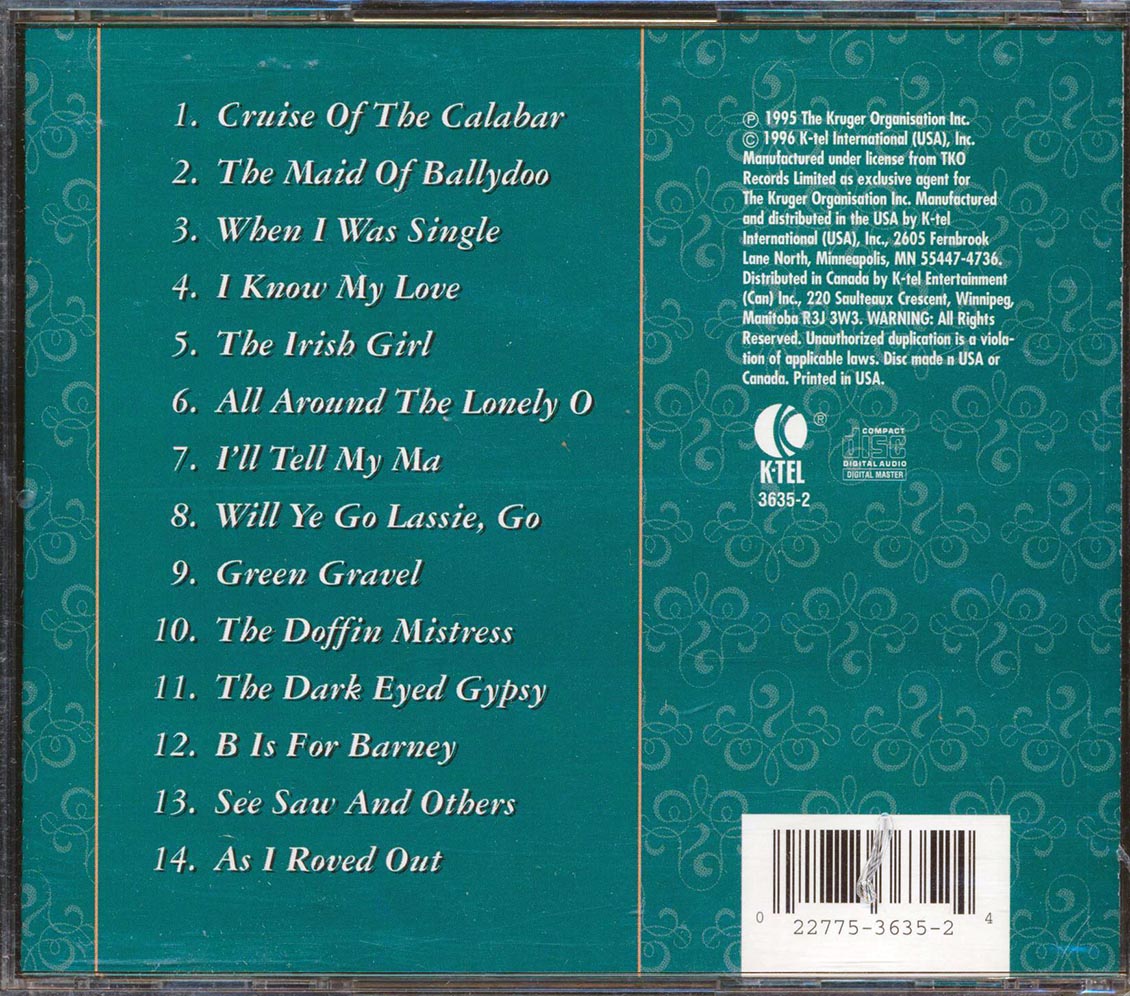 Clancy Brothers, David Hammond - Irish Traditional Folk Songs (marked/ltd stock)