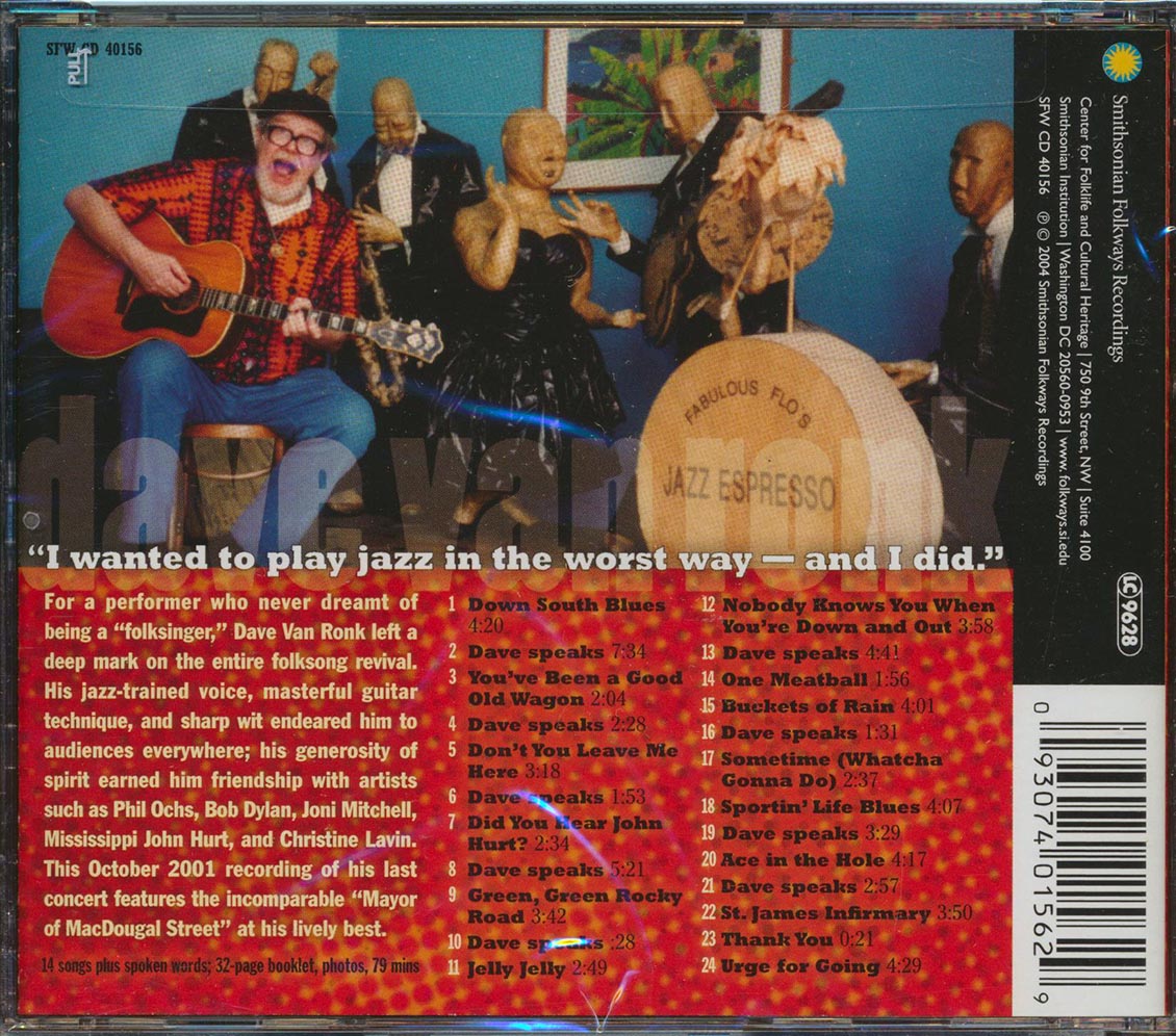 Dave Van Ronk - And The Tin Pan Bended And The Story Ended