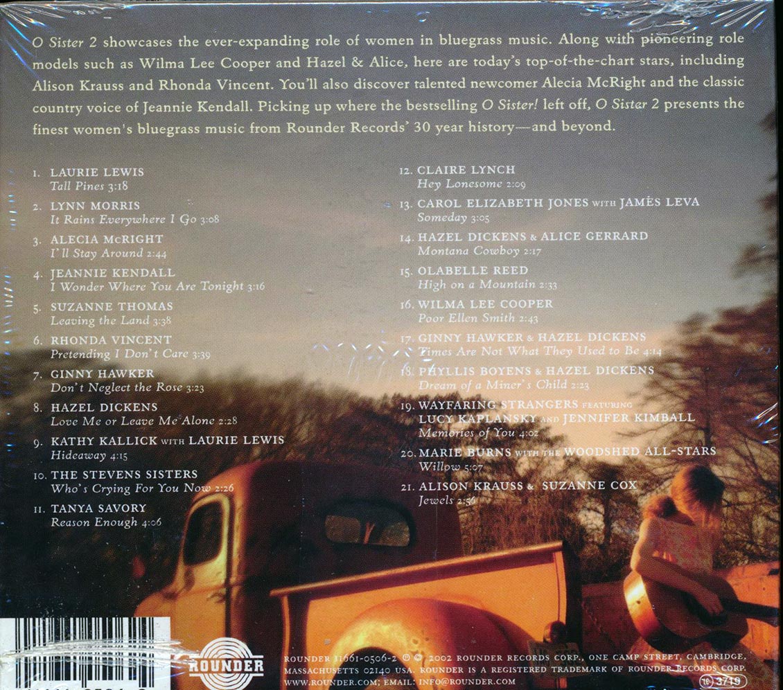 Various - O Sister 2: A Women's Bluegrass Collection