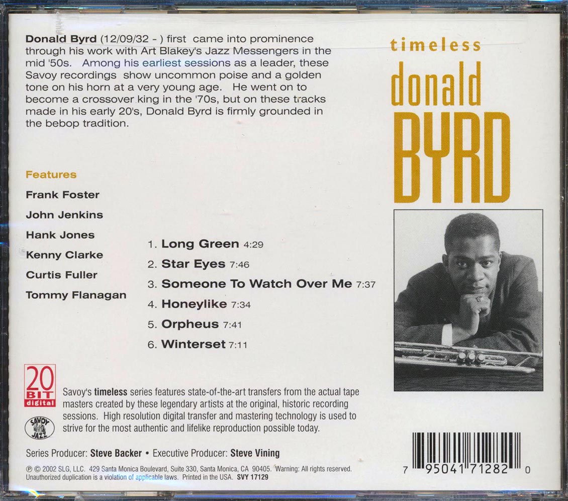 Donald Byrd - Timeless