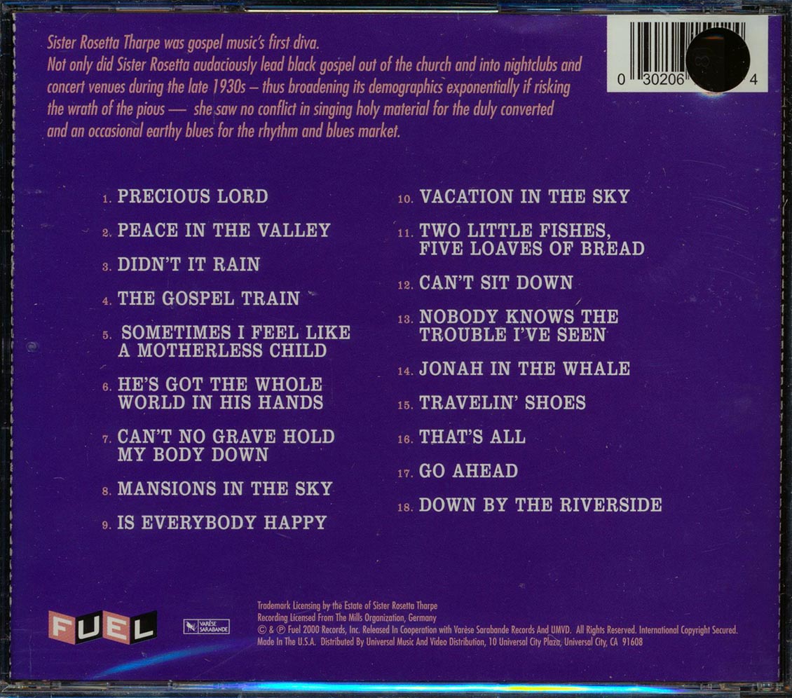 Sister Rosetta Tharpe - Sister Rosetta's Gospel Train (marked/ltd stock)