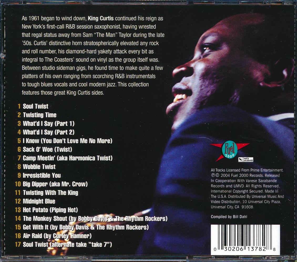 King Curtis - King Of The Sax (marked/ltd stock) (remastered)