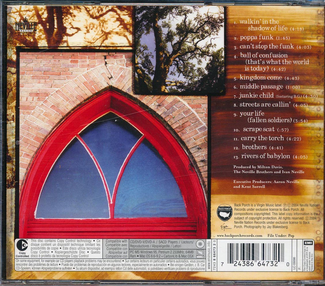 The Neville Brothers - Walkin' In The Shadow Of Life