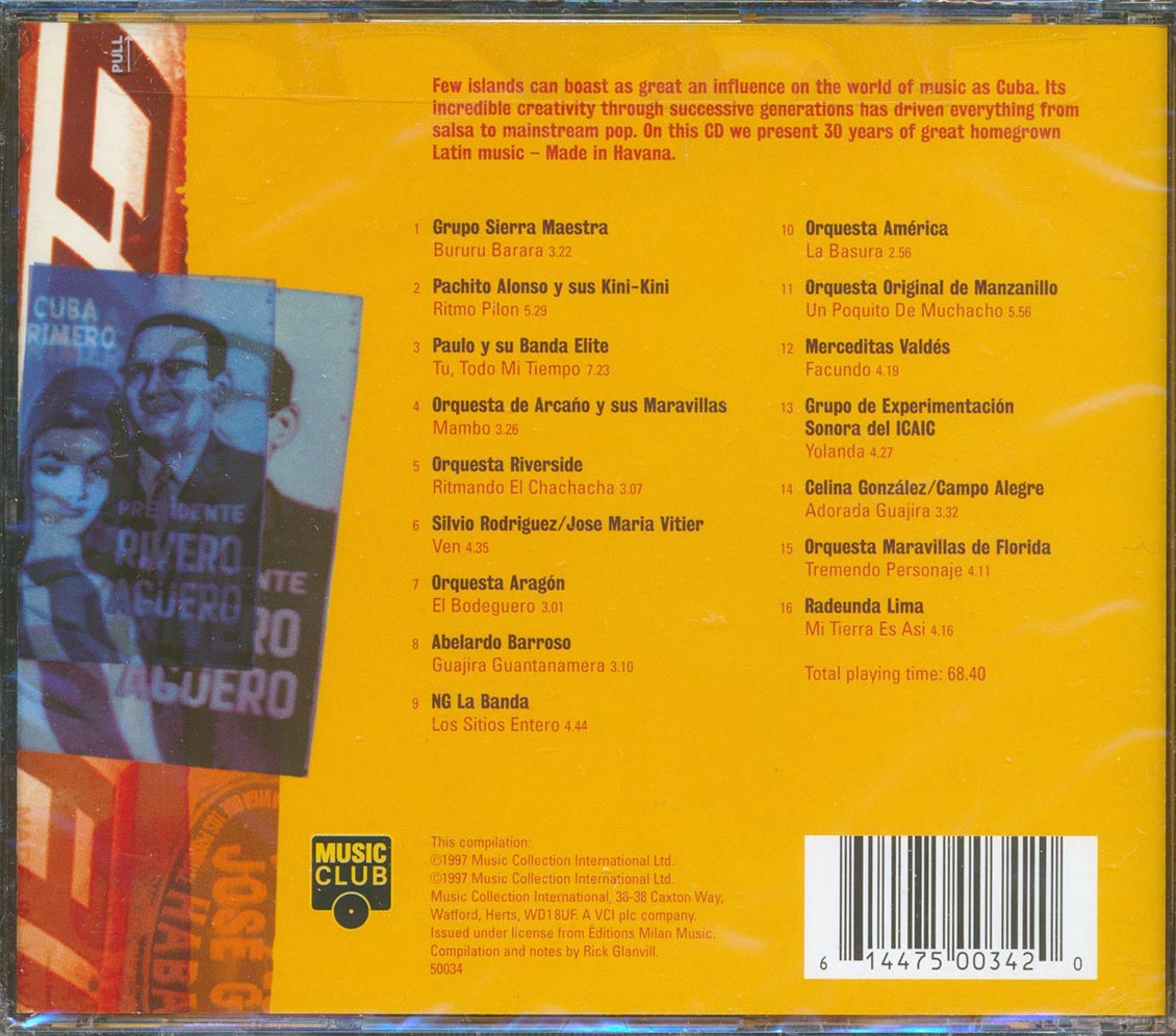 Various - Made In Havana: Thirty Years Of Cuban Rhythms
