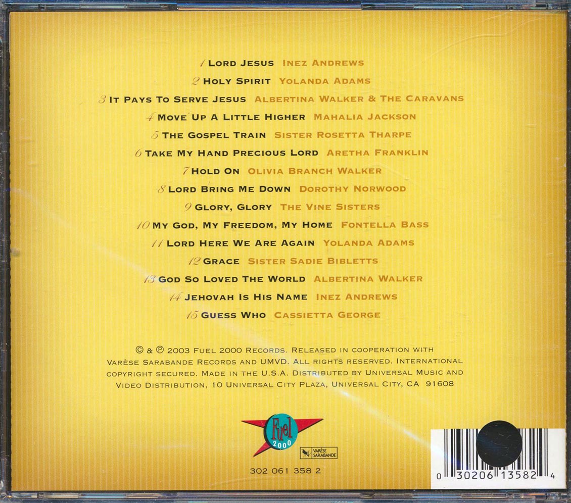 Aretha Franklin, Yolanda Adams, Dorothy Norwood, Etc. - The Queens Of Gospel (marked/ltd stock)