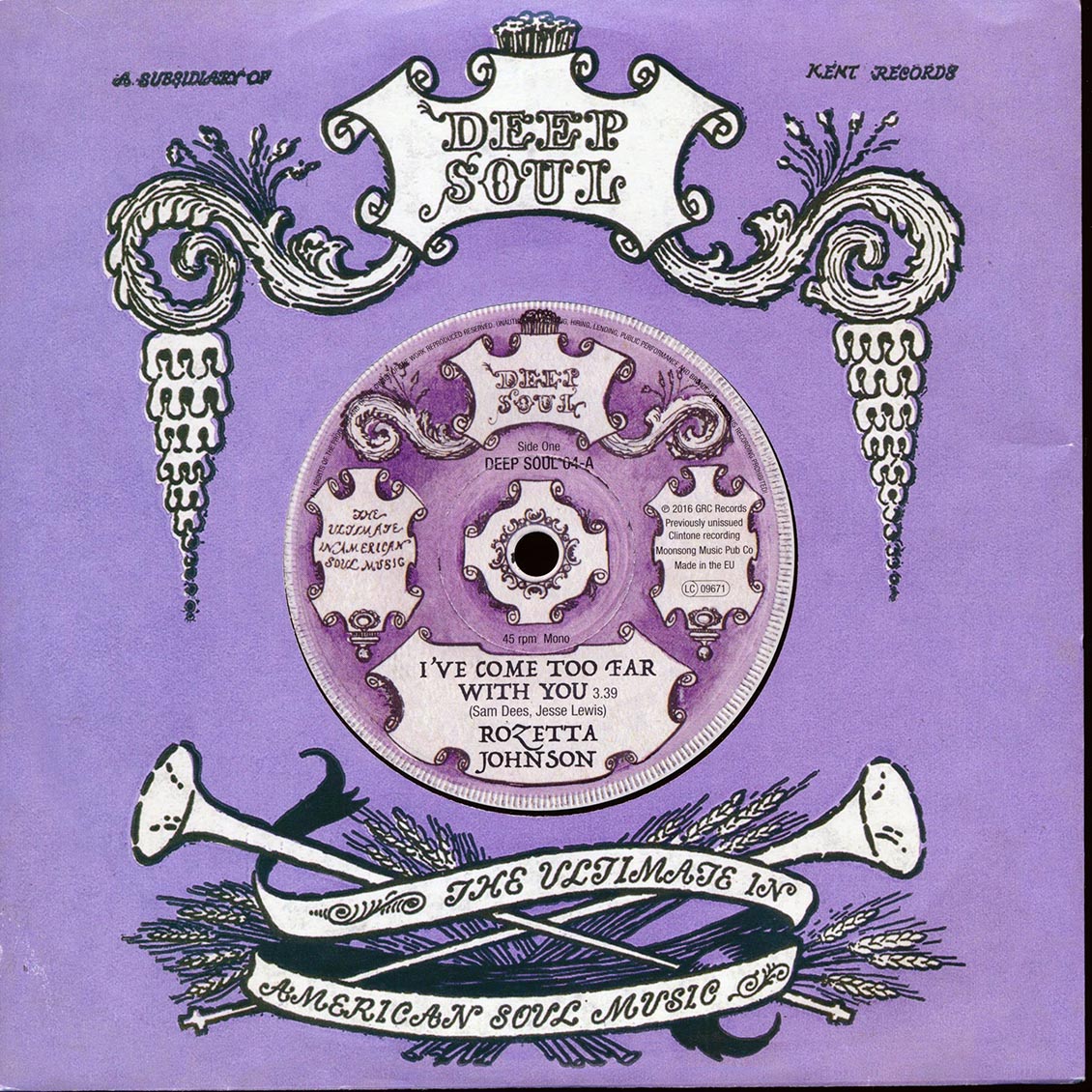 Rozetta Johnson - I've Come Too Far With You / Rozetta Johnson - Who You Gonna Leave (Your Woman Or Your Wife)