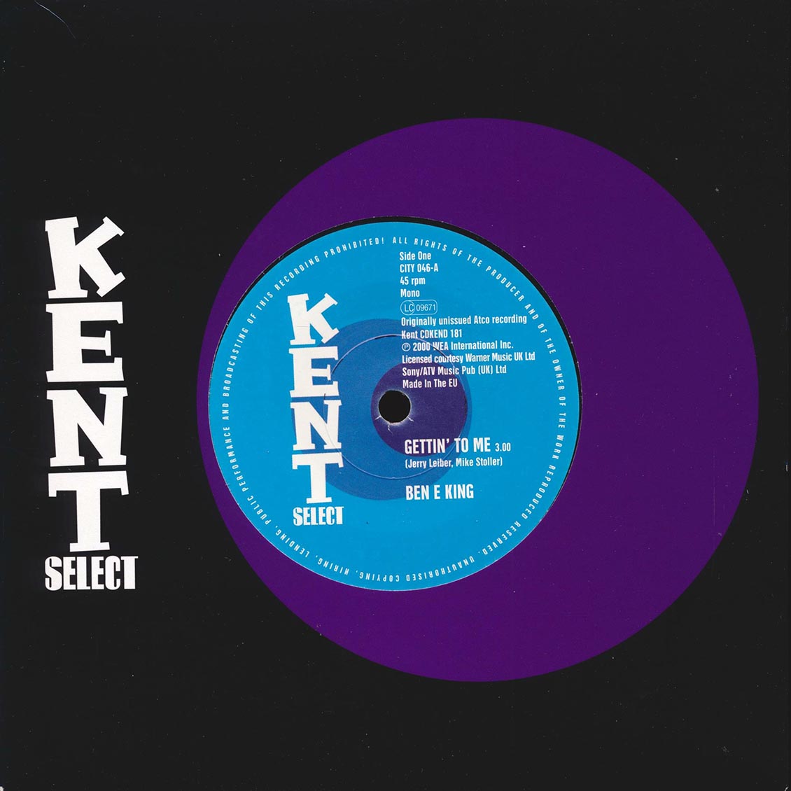 Ben E King - Getting' To Me / The Marvellos - I Need You