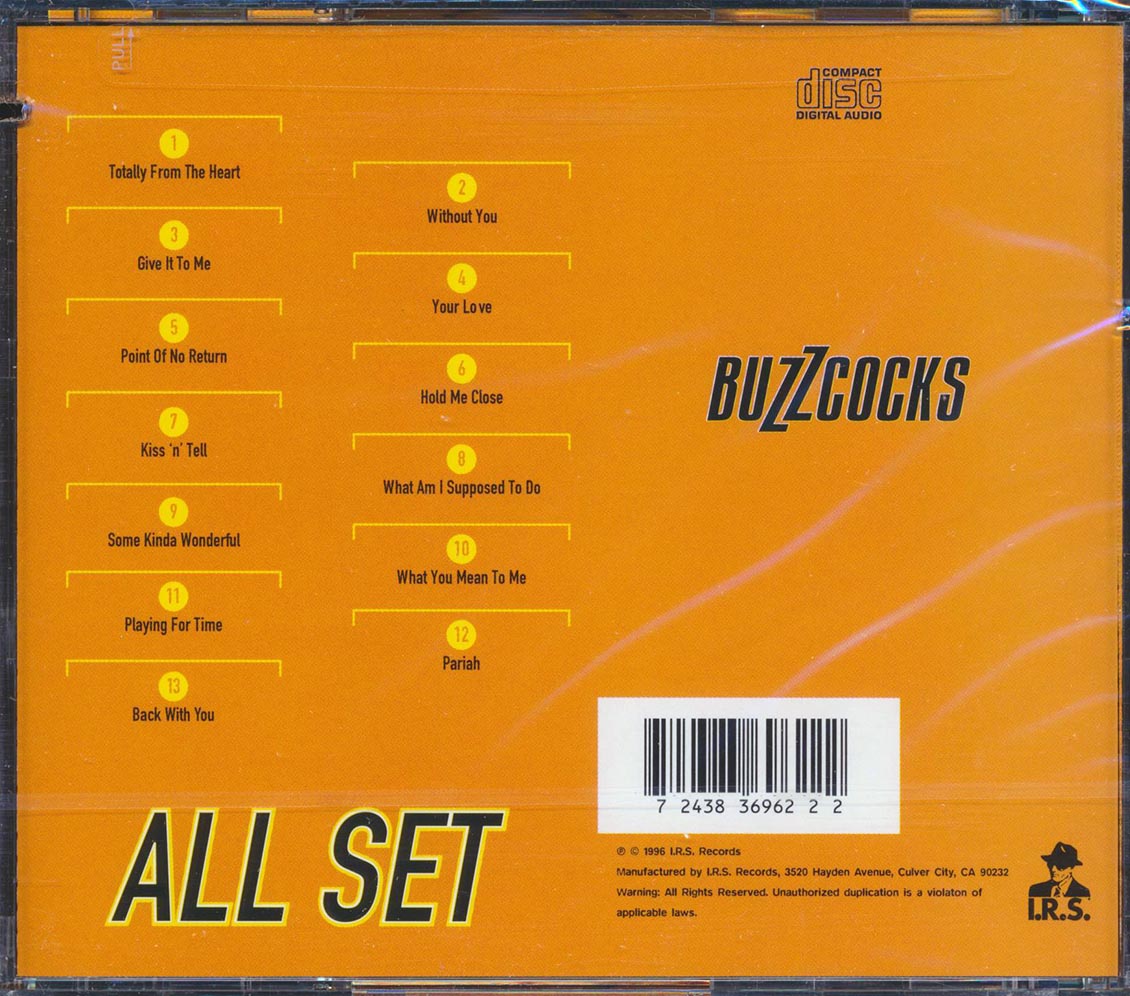 Buzzcocks - All Set (marked/ltd stock)