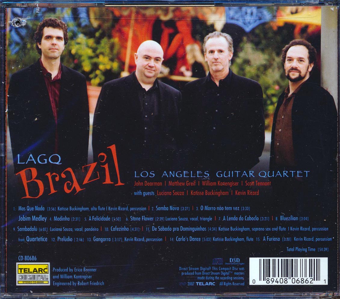 Los Angeles Guitar Quartet - Lago Brazil (marked/ltd stock)