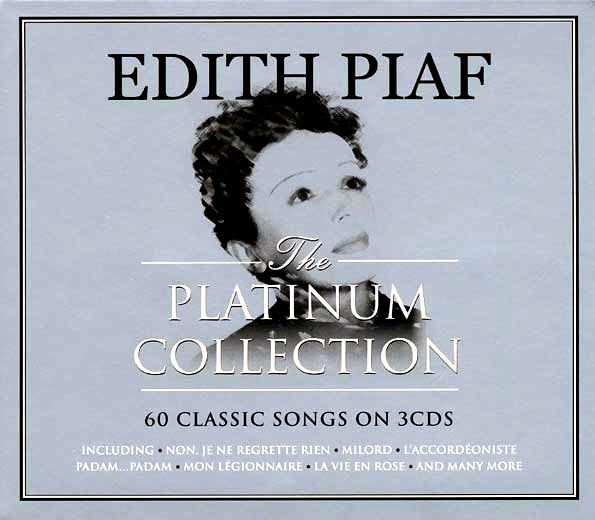 Edith Piaf - The Platinum Collection (60 tracks) (3xCD) (deluxe 3-fold digipak)